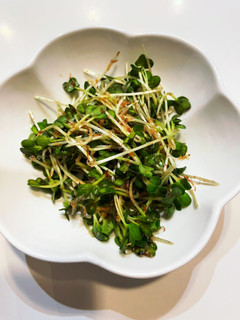 貝割れと鰹節の和物-レシピのメイン写真