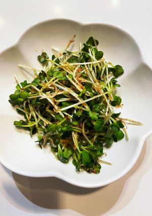 貝割れと鰹節の和物-レシピのメイン写真