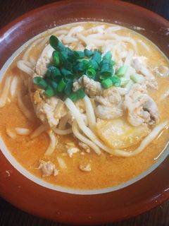簡単☆豚キムチ煮込みうどん-レシピのメイン写真