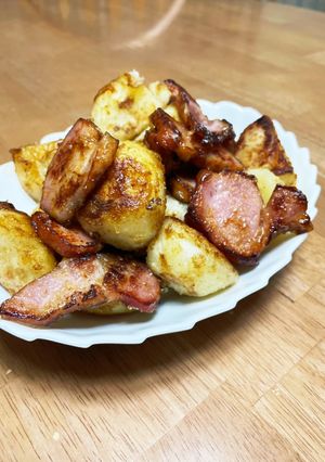 じゃがいもとベーコンのバター醤油炒め-レシピのメイン写真