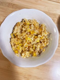 キャベツとコーンのチャーハン-レシピのメイン写真