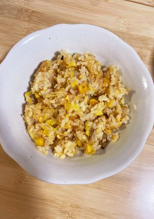キャベツとコーンのチャーハン-レシピのメイン写真