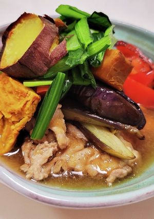たっぷり野菜と豚肉のみぞれ煮-レシピのメイン写真