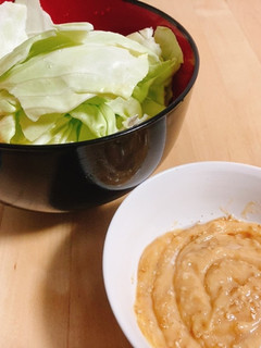 簡単混ぜるだけ✩胡麻味噌ディップソース-レシピのメイン写真