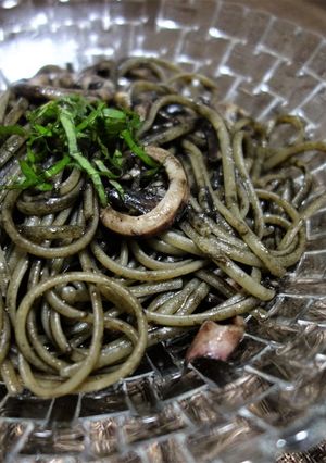 イカスミパスタ-レシピのメイン写真