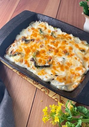 ＊菜の花とかぶのグラタン＊-レシピのメイン写真