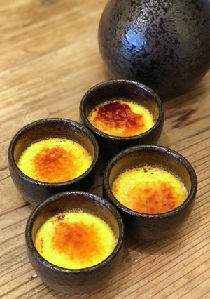 食べ過ぎ防止 おちょこでクレームブリュレ-レシピのメイン写真