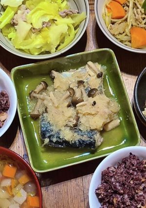安心する美味しさ-鯖のみぞれ煮--レシピのメイン写真