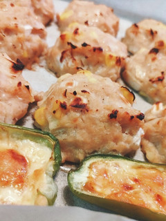 オーブンで!ネギたっぷり鶏つくね焼き-レシピのメイン写真