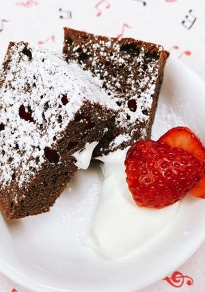 ココアケーキ-レシピのメイン写真