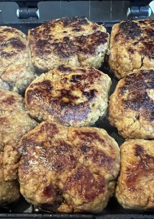 新玉ねぎで作るヘルシー生おからハンバーグ-レシピのメイン写真