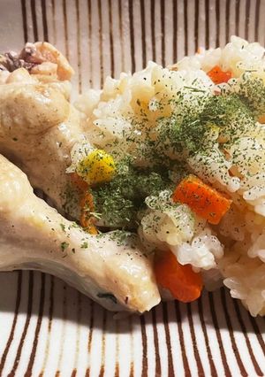 手羽元の圧力鍋ピラフ-レシピのメイン写真