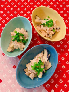 なすとささみの胡麻味噌和え-レシピのメイン写真