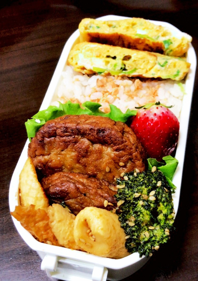 高校生のお弁当20220407-レシピのメイン写真
