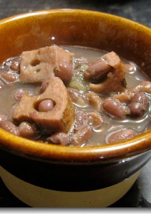 小豆れんこん-レシピのメイン写真