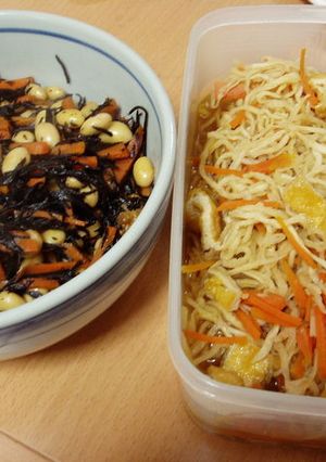 お弁当に　簡単切干大根の煮物-レシピのメイン写真