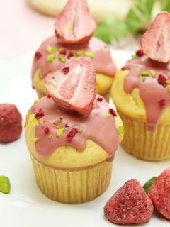 春のいちごマフィン-レシピのメイン写真
