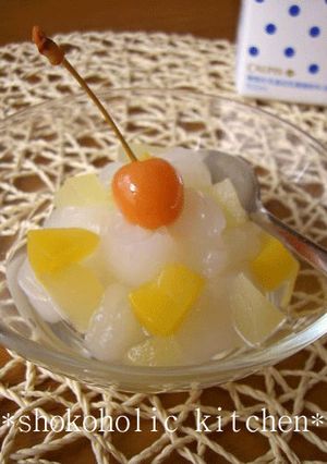 カルピスで、ほっとろ～り♡なわらび餅-レシピのメイン写真