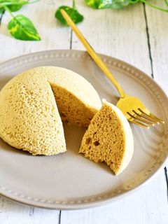 レンジで簡単♪抹茶おからシフォン-レシピのメイン写真