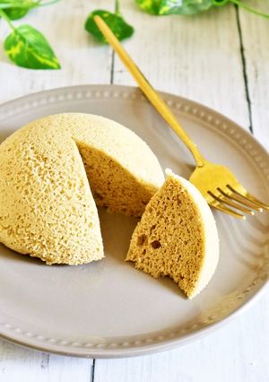 レンジで簡単♪抹茶おからシフォン-レシピのメイン写真