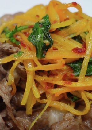 牛肉のサラダとスープ-レシピのメイン写真