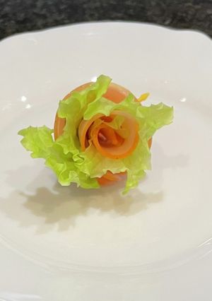 お弁当に＊くるくるハムのレタス巻き-レシピのメイン写真