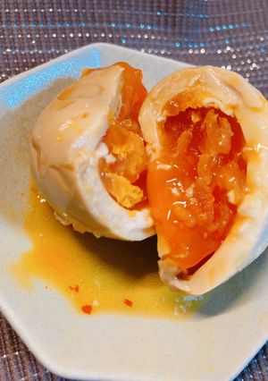 \最強/ 私のおつまみ味付け卵-レシピのメイン写真