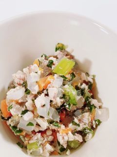【離乳食中期】鰹と野菜のだし煮-レシピのメイン写真