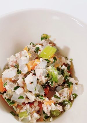 【離乳食中期】鰹と野菜のだし煮-レシピのメイン写真