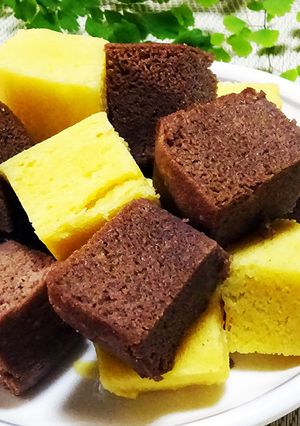 【レンジで簡単】おからパウダーの蒸しパン-レシピのメイン写真