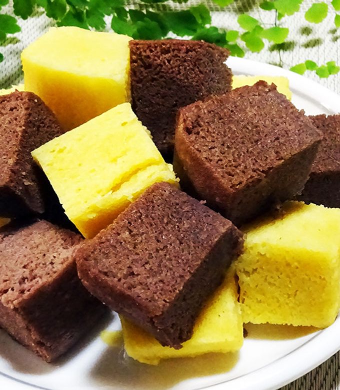 【レンジで簡単】おからパウダーの蒸しパン-レシピのメイン写真