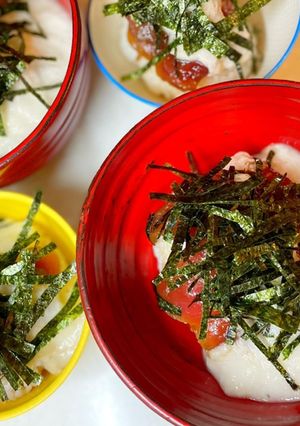元気アップに♡やまかけ漬け丼-レシピのメイン写真