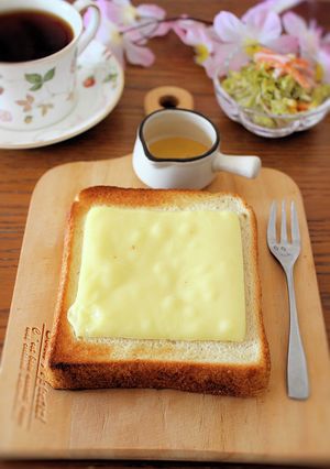 3倍チーズトースト-レシピのメイン写真