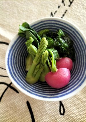 たらの芽と生あおさの春煮-レシピのメイン写真