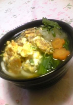 ●カリふわとろ～りみぞれあんかけうどん●-レシピのメイン写真