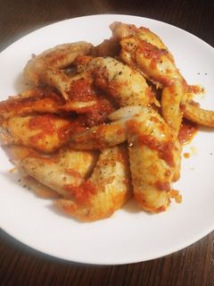 簡単☆手羽先のトマトソース煮込み-レシピのメイン写真