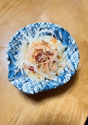 豆腐アボカドトマトの玉ねぎ和風サラダ-レシピのメイン写真