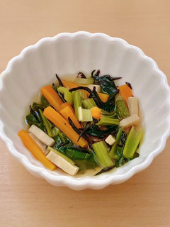 ホットクックで小松菜の煮浸し-レシピのメイン写真