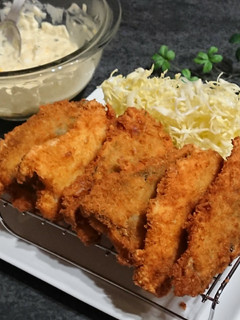 外カリカリサクサク中ふわふわ。アジフライ-レシピのメイン写真