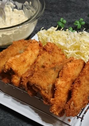 外カリカリサクサク中ふわふわ。アジフライ-レシピのメイン写真