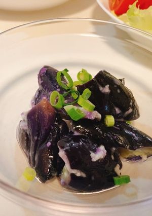 材料3つ！レンジで1発✩ナスの塩麹合え-レシピのメイン写真
