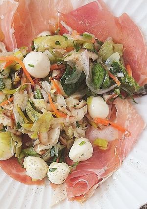 焼き野菜生ハム包み☆包んで食べちゃう☆-レシピのメイン写真