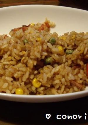 【簡単】マヨネーズを使ったチャーハン-レシピのメイン写真