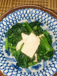 ほうれん草とハムの炒めたん-レシピのメイン写真