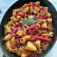 スペイン式小イカ料理