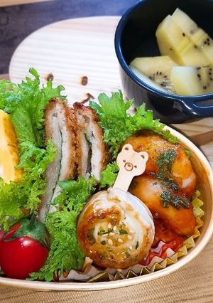 娘のお弁当　R4.4.8-レシピのメイン写真