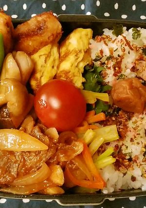 お弁当2022.4.8-レシピのメイン写真