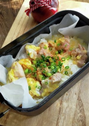 メスティンで炊飯するだけ親子丼-レシピのメイン写真