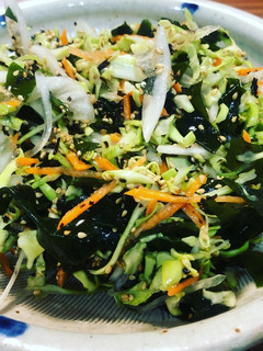 塩昆布と胡麻油の春サラダ-レシピのメイン写真
