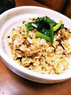 5分で完成!レンチン!高菜チャーハン-レシピのメイン写真